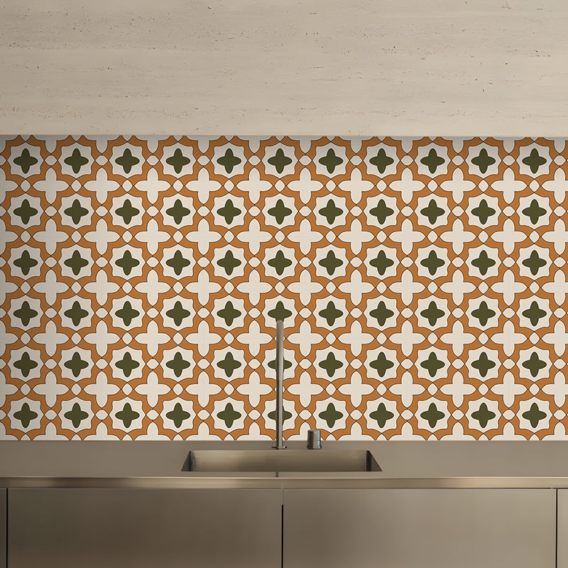 Mosaic Peel & Stick Tile Square Water Resistant Tile for Backsplash Wall