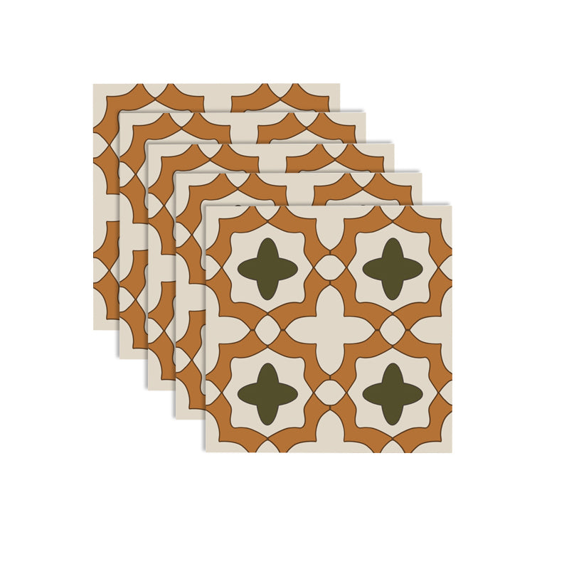 Mosaic Peel & Stick Tile Square Water Resistant Tile for Backsplash Wall