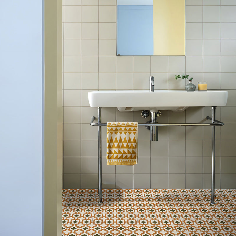 Mosaic Peel & Stick Tile Square Water Resistant Tile for Backsplash Wall