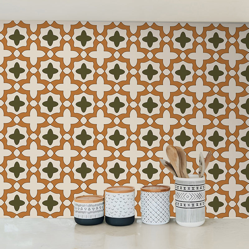 Mosaic Peel & Stick Tile Square Water Resistant Tile for Backsplash Wall