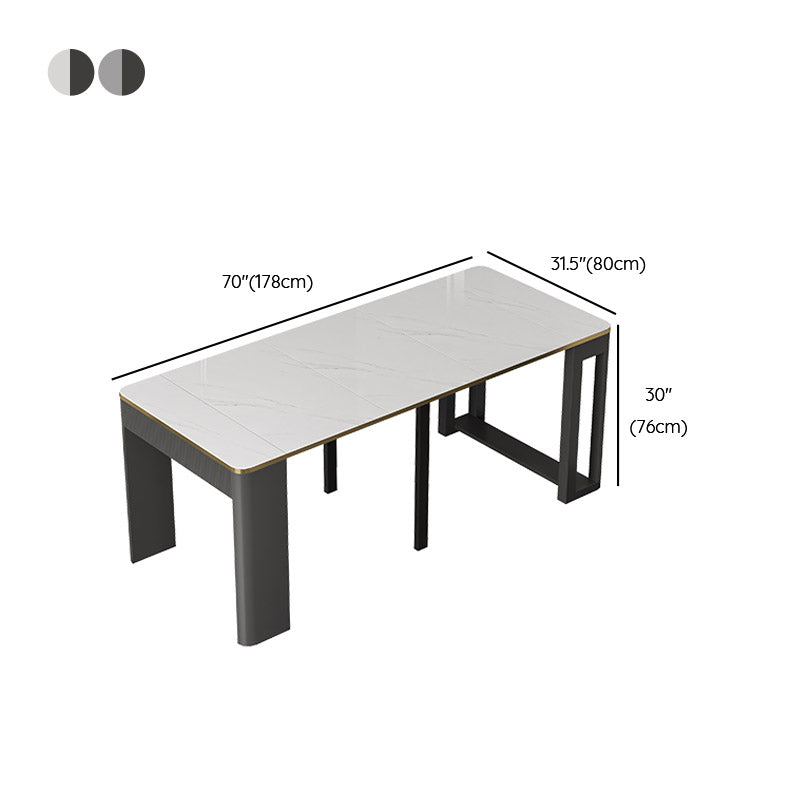 Rectangle Dining Room Dinner Kitchen Table Contemporary Dining Table