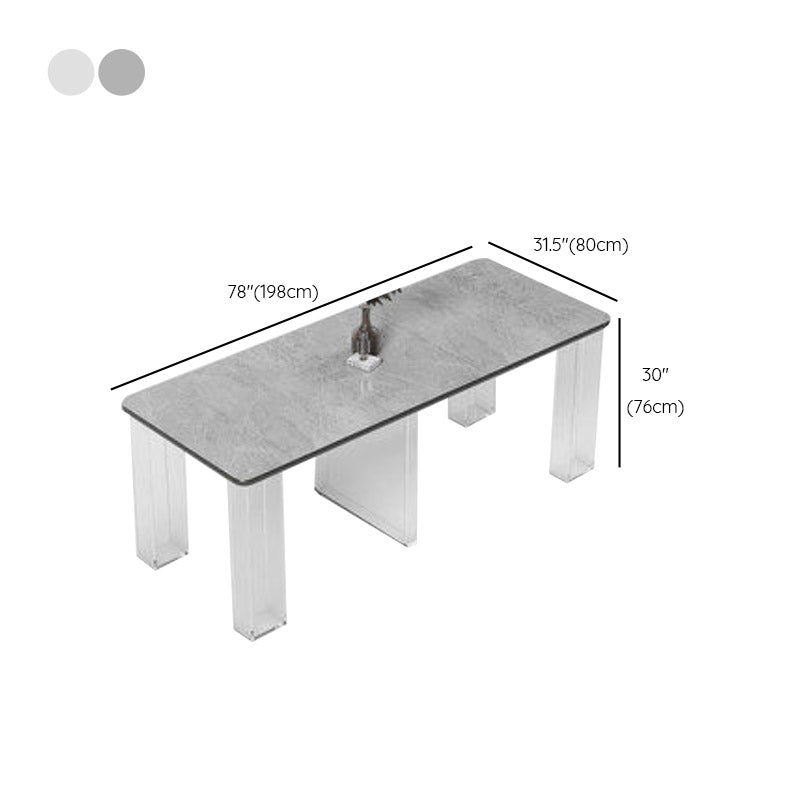 Rectangle Dining Room Dinner Kitchen Table Contemporary Dining Table