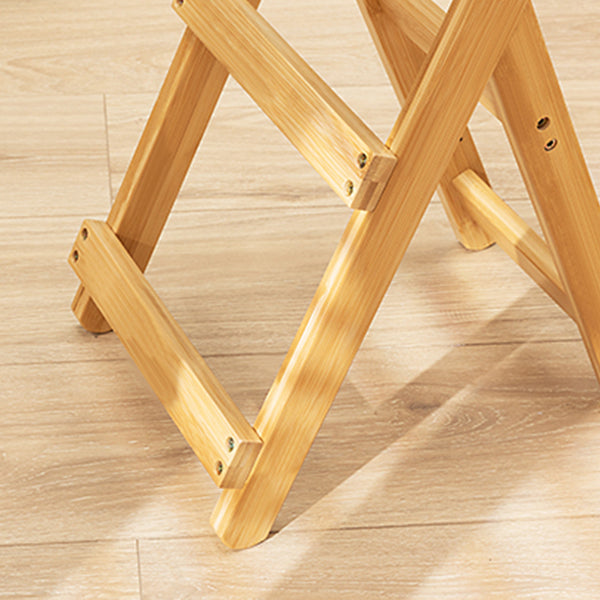 Folding Counter and Bar Stool Modern Style Wood Stool for Living Room