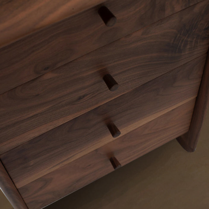 Modern Rectangle Wood Bar Table Wood Base with Lockers for Dining Room