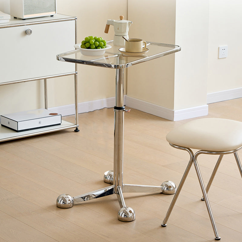 15"W Contemporary Corner Table Rectangular Accent Side Table