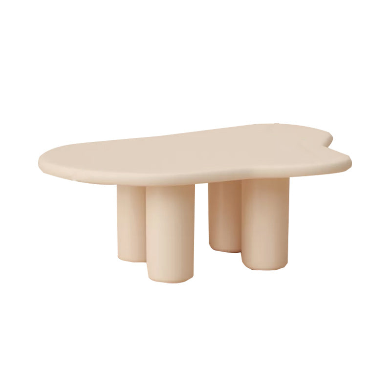 30" Wide Contemporary Corner Table Wood 4 Legs Accent Side Table