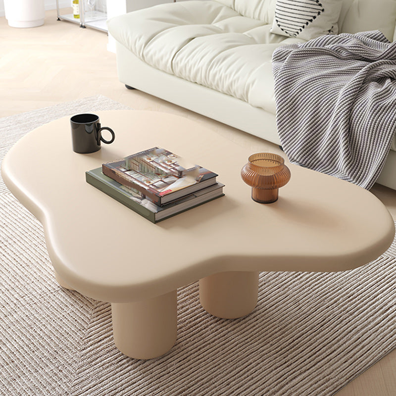 30" Wide Contemporary Corner Table Wood 4 Legs Accent Side Table