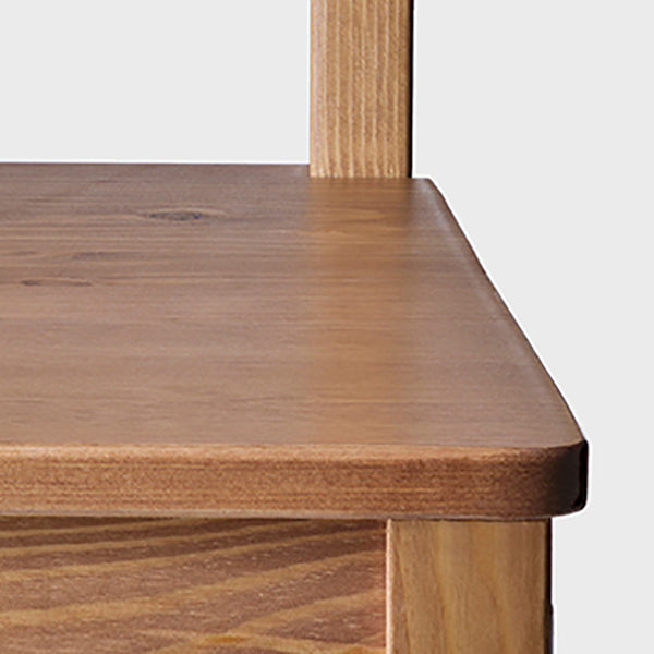 Dining Room Armless Dining Chair Solid Wood Ladder Back Side Chair