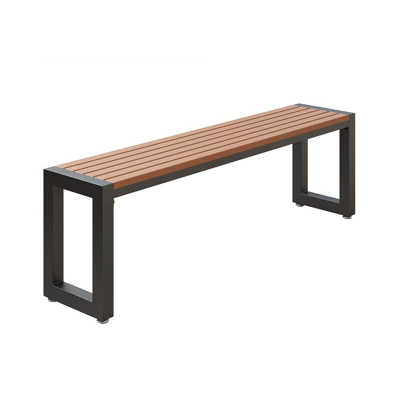 Modern Rectangular Picnic Table Set 1/3/5/7 Pcs Manufactured Wood Picnic Set