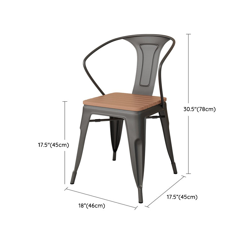 Modern Rectangular Picnic Table Set 1/3/5/7 Pcs Manufactured Wood Picnic Set