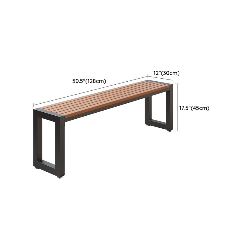 Modern Rectangular Picnic Table Set 1/3/5/7 Pcs Manufactured Wood Picnic Set