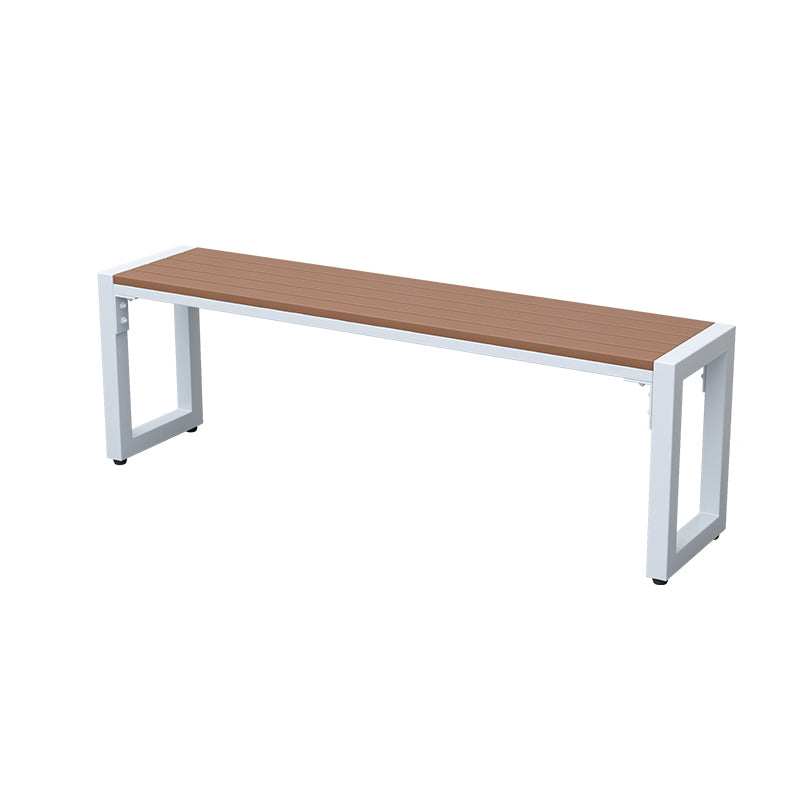 Modern Rectangular Picnic Table Set 1/2/4/5/6/7 Pcs Manufactured Wood Picnic Set