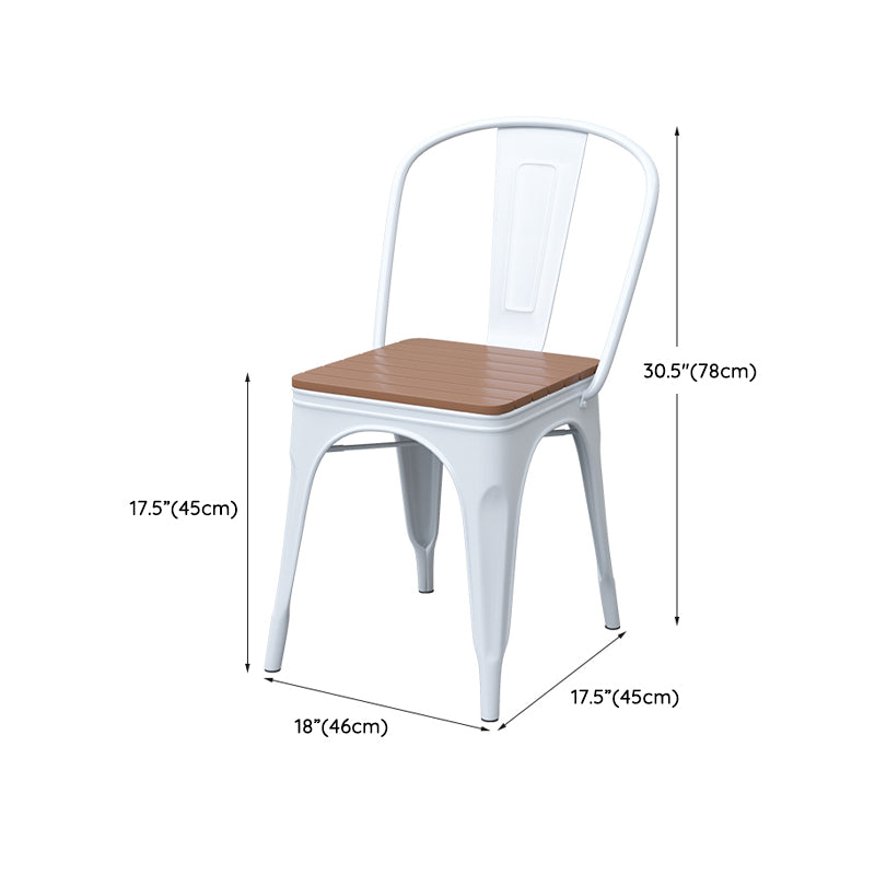 Modern Rectangular Picnic Table Set 1/2/4/5/6/7 Pcs Manufactured Wood Picnic Set