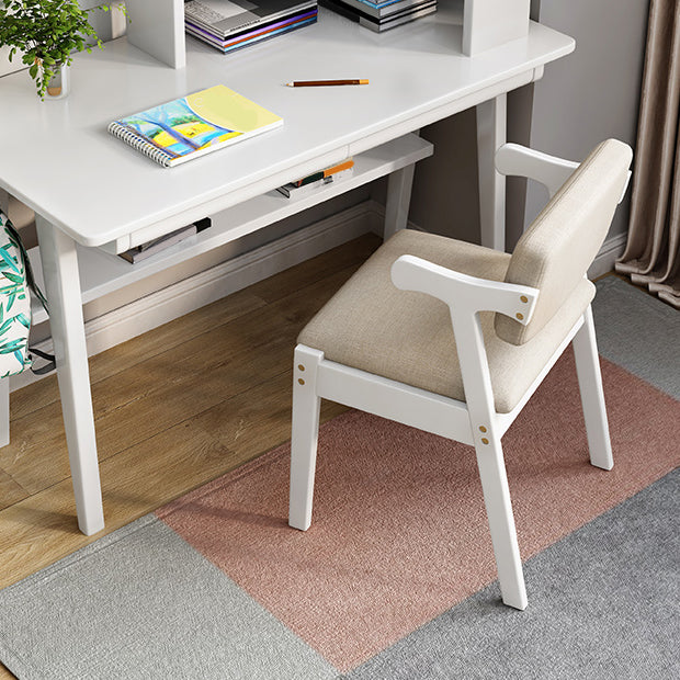 Open Back Arm Chairs Upholstered Dining Chairs for Dining Room