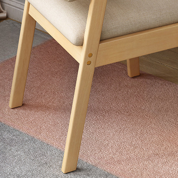 Open Back Arm Chairs Upholstered Dining Chairs for Dining Room