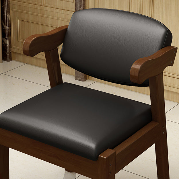 Open Back Arm Chairs Upholstered Dining Chairs for Dining Room