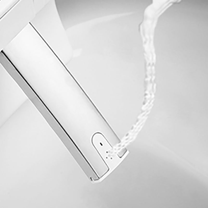 Elongated Wall Mounted Bidet Smart Bidet with Warm Air Dryer