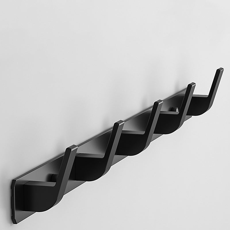 Matte Finish Modern Bathroom Hardware 2 - Piece Bath Hardware Set, Robe Hooks