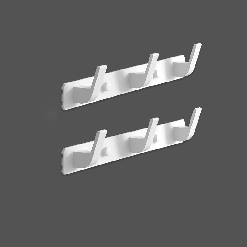 Matte Finish Modern Bathroom Hardware 2 - Piece Bath Hardware Set, Robe Hooks