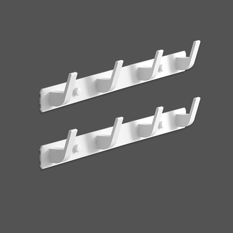 Matte Finish Modern Bathroom Hardware 2 - Piece Bath Hardware Set, Robe Hooks