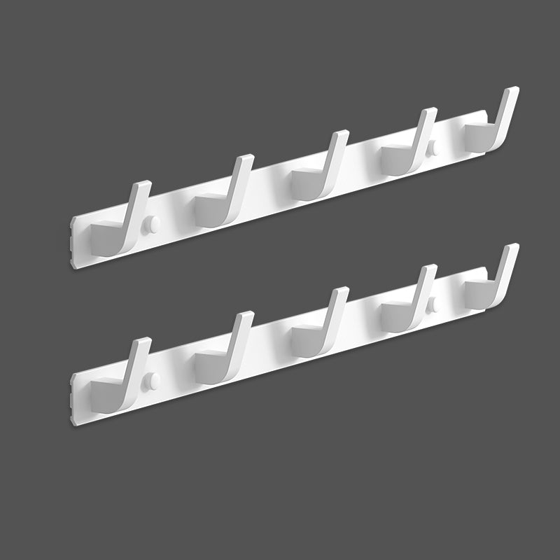 Matte Finish Modern Bathroom Hardware 2 - Piece Bath Hardware Set, Robe Hooks