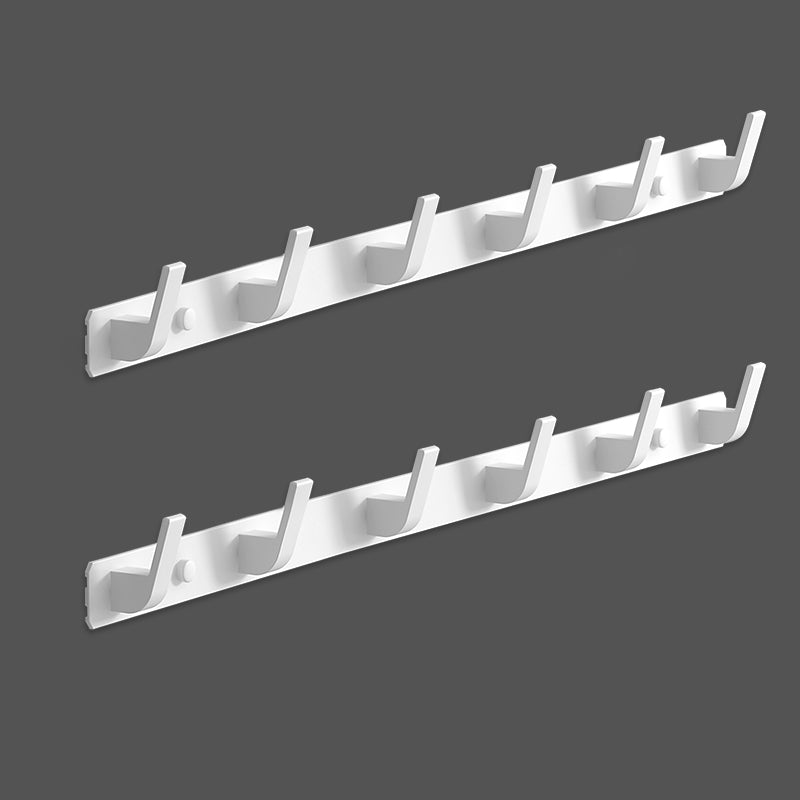 Matte Finish Modern Bathroom Hardware 2 - Piece Bath Hardware Set, Robe Hooks