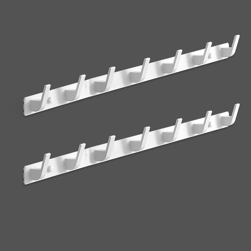 Matte Finish Modern Bathroom Hardware 2 - Piece Bath Hardware Set, Robe Hooks