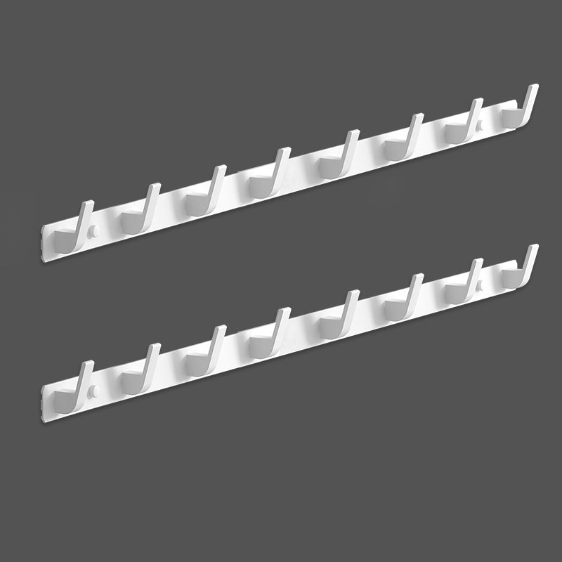 Matte Finish Modern Bathroom Hardware 2 - Piece Bath Hardware Set, Robe Hooks