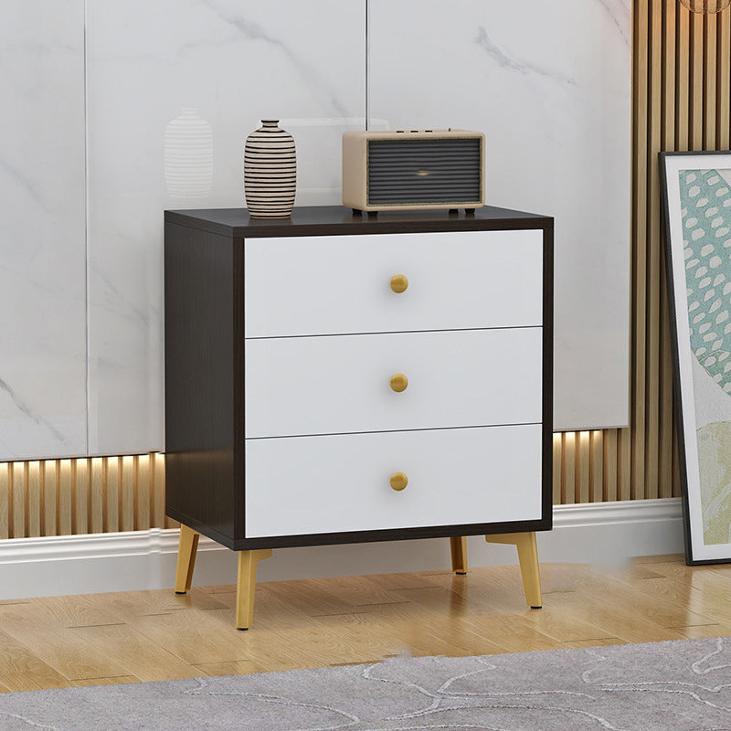 Classic Glam Storage Chest Manufactured Wood Dresser with Multi Drawers