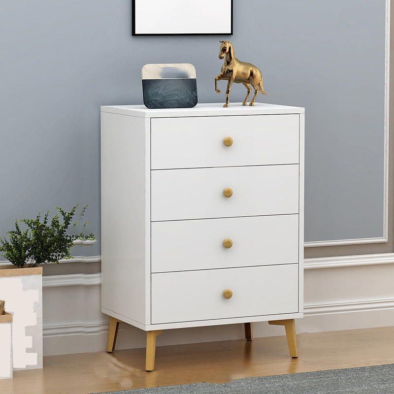 Classic Glam Storage Chest Manufactured Wood Dresser with Multi Drawers
