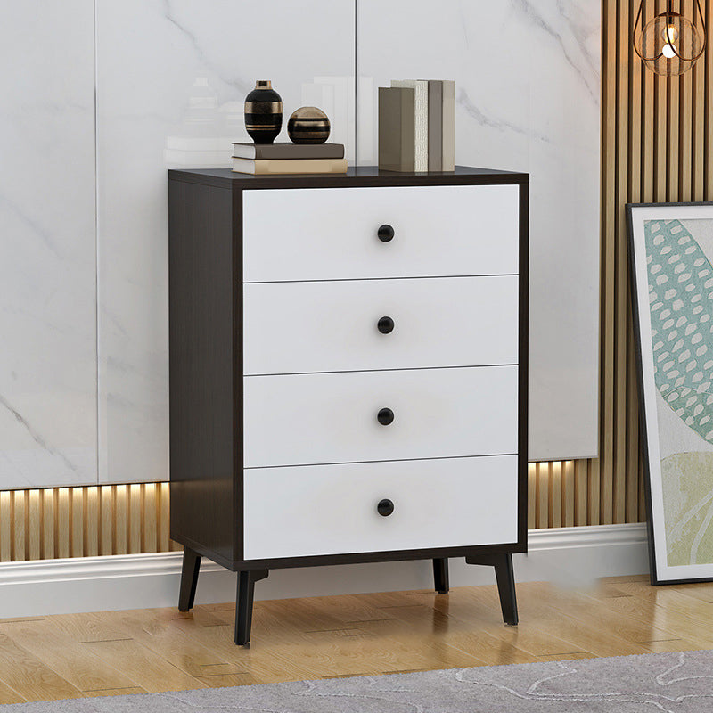 Classic Glam Storage Chest Manufactured Wood Dresser with Multi Drawers