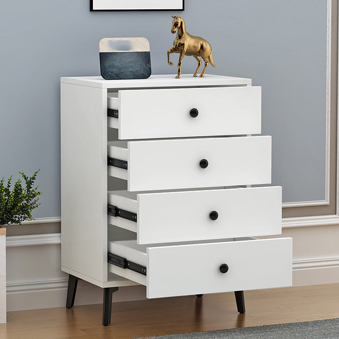 Classic Glam Storage Chest Manufactured Wood Dresser with Multi Drawers