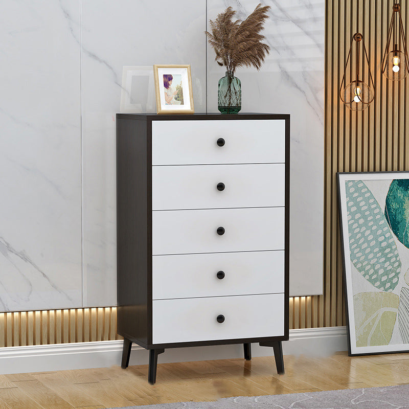 Classic Glam Storage Chest Manufactured Wood Dresser with Multi Drawers
