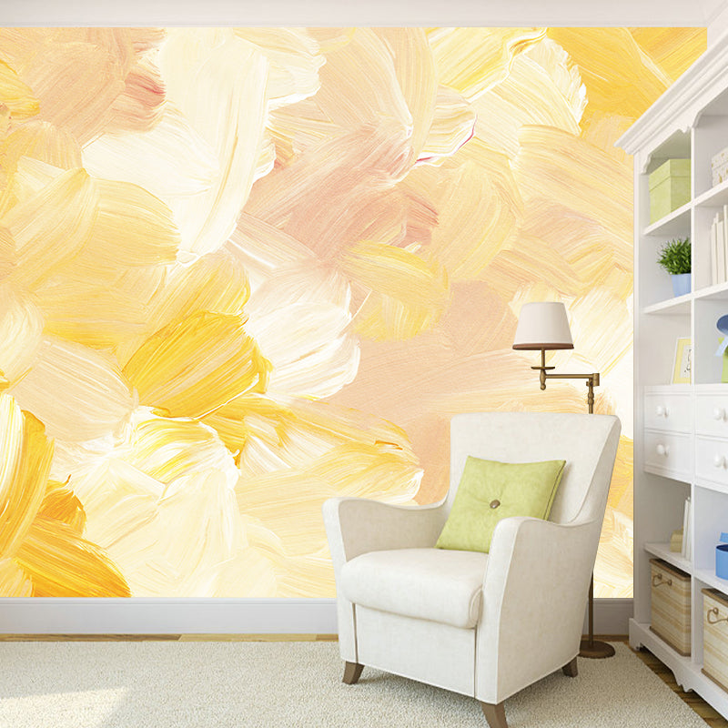 Abstract Mildew Resistant Wallpaper Illustration Sleeping Room Wall Mural