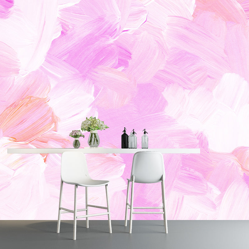Abstract Mildew Resistant Wallpaper Illustration Sleeping Room Wall Mural