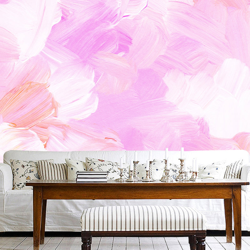 Abstract Mildew Resistant Wallpaper Illustration Sleeping Room Wall Mural