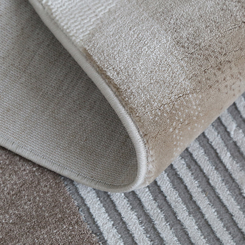 Carpet Jute Polyster Rectangle Geometric Pattern Area Rug Stain Resistant Adult Indoor Rug