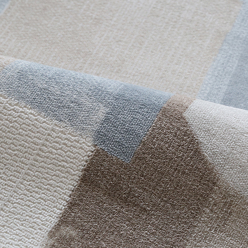 Carpet Jute Polyster Rectangle Geometric Pattern Area Rug Stain Resistant Adult Indoor Rug