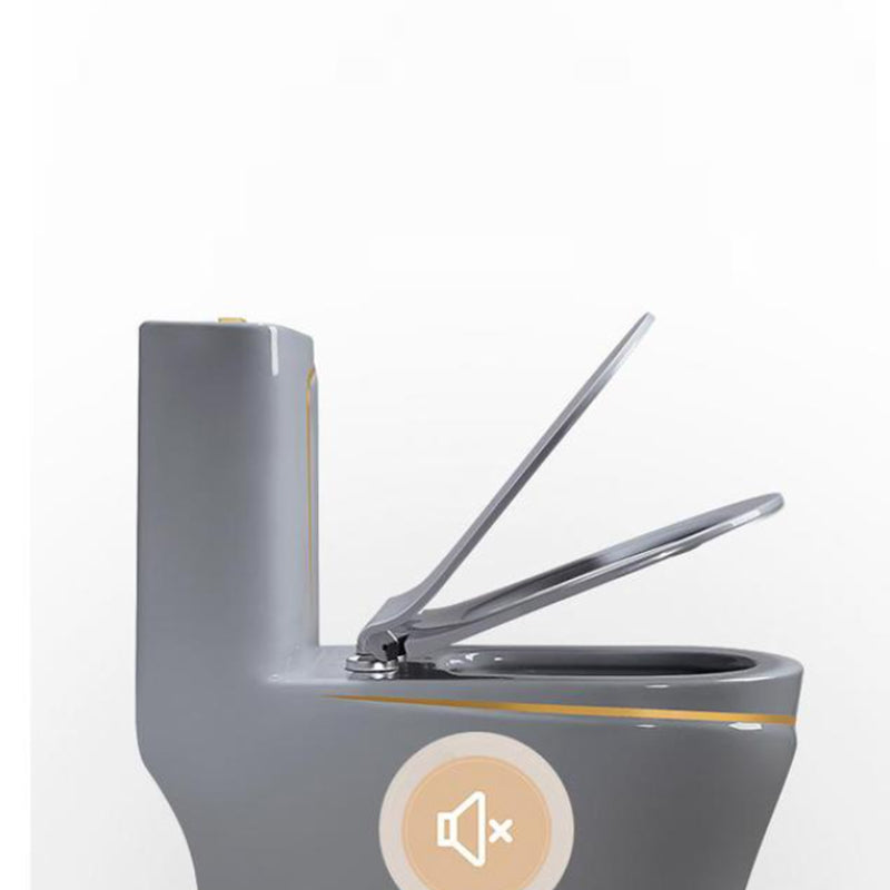 Traditional Ceramic Flush Toilet Siphon Jet Urine Toilet for Bathroom