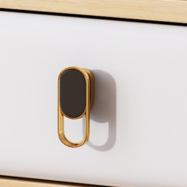 Modernist Solid Wood Make-up Vanity Home Vanity Desk with Mirror for Bedroom