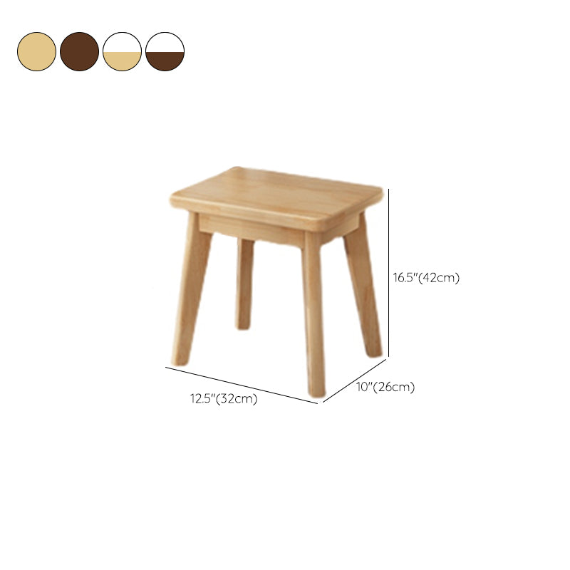 Modernist Solid Wood Make-up Vanity Home Vanity Desk with Mirror for Bedroom