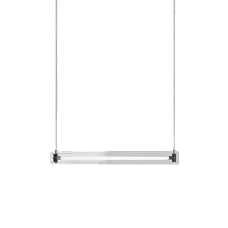Clear Glass Ceiling Pendant Light Modern LED Kitchen Island Fixture