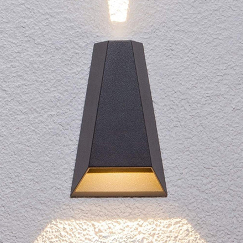 Modernism Wall Sconce Waterproof Outdoor Sconce Light Fixture with Aluminium