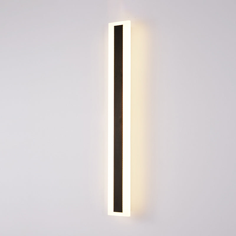 Metal Sconce Light Fixtures Black Wall Mounted Lights for Outdoor