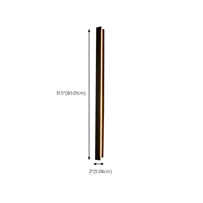 Metal Sconce Light Fixtures Black Wall Mounted Lights for Outdoor