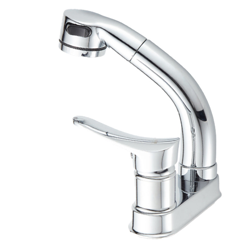 Centerset Faucet Lever Handles High-Arc Centerset Bathroom Sink Faucet