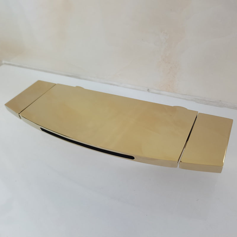 Modern Tub Faucet Trim Copper with Handheld Shower Wall Mount Bath Filler