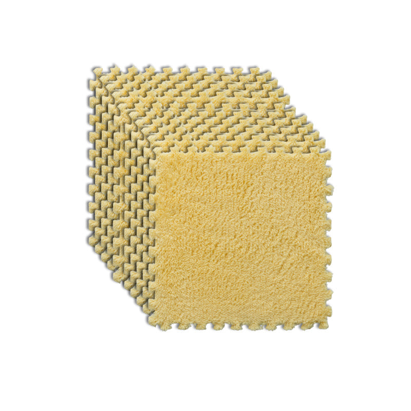 Modern Carpet Tiles Interlocking Square Color Block Carpet Tiles