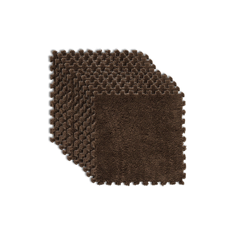 Modern Carpet Tiles Interlocking Square Color Block Carpet Tiles