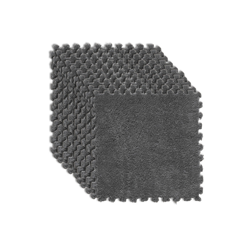 Modern Carpet Tiles Interlocking Square Color Block Carpet Tiles